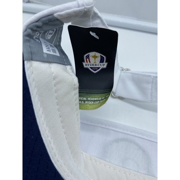 2016 Ryder Cup Practice Golf Tall Visor Adjustable New w/ Tags Summer Beach - Picture 6 of 16